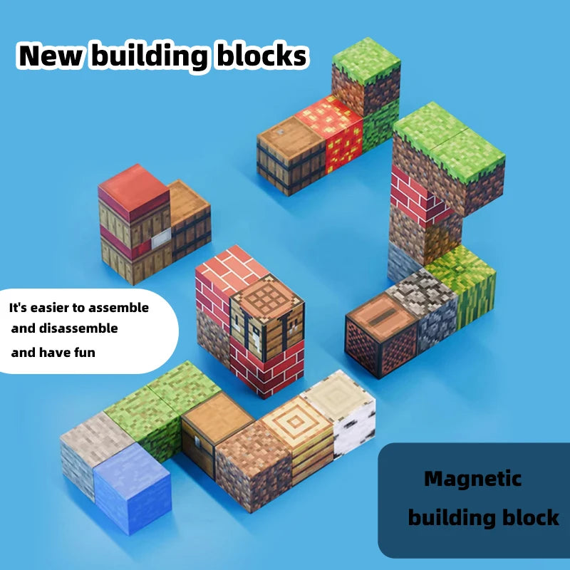Magnetic Building Blocks Montessori