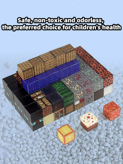 Magnetic Building Blocks Montessori