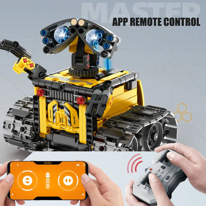 Technical City MOC 4 IN 1 560pcs RC Robot Model Building Blocks Creative DIY Transformation Robot Bricks Toys For Children Gifts